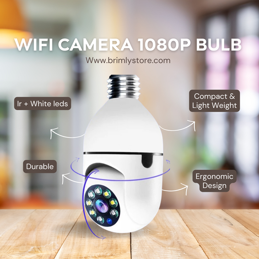 Wifi Camera 1080P Bulb